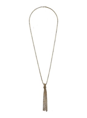 Mesh chain tassel necklace.jpg